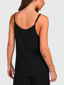 Tanyeal Dames Top | Zwart