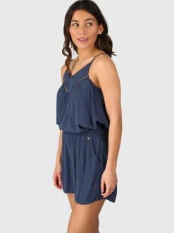 Tanye Dames Top | Indigo Blue