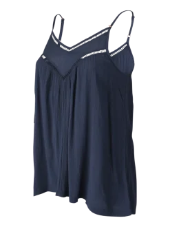 Tanye Dames Top | Indigo Blue