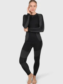 Tanzias Dames Thermotop | Zwart