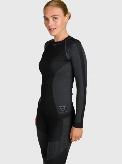 Tanzias Dames Thermotop | Zwart