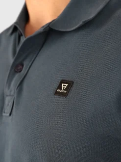 TavECO-N Heren Polo Shortsleeve | Blauw