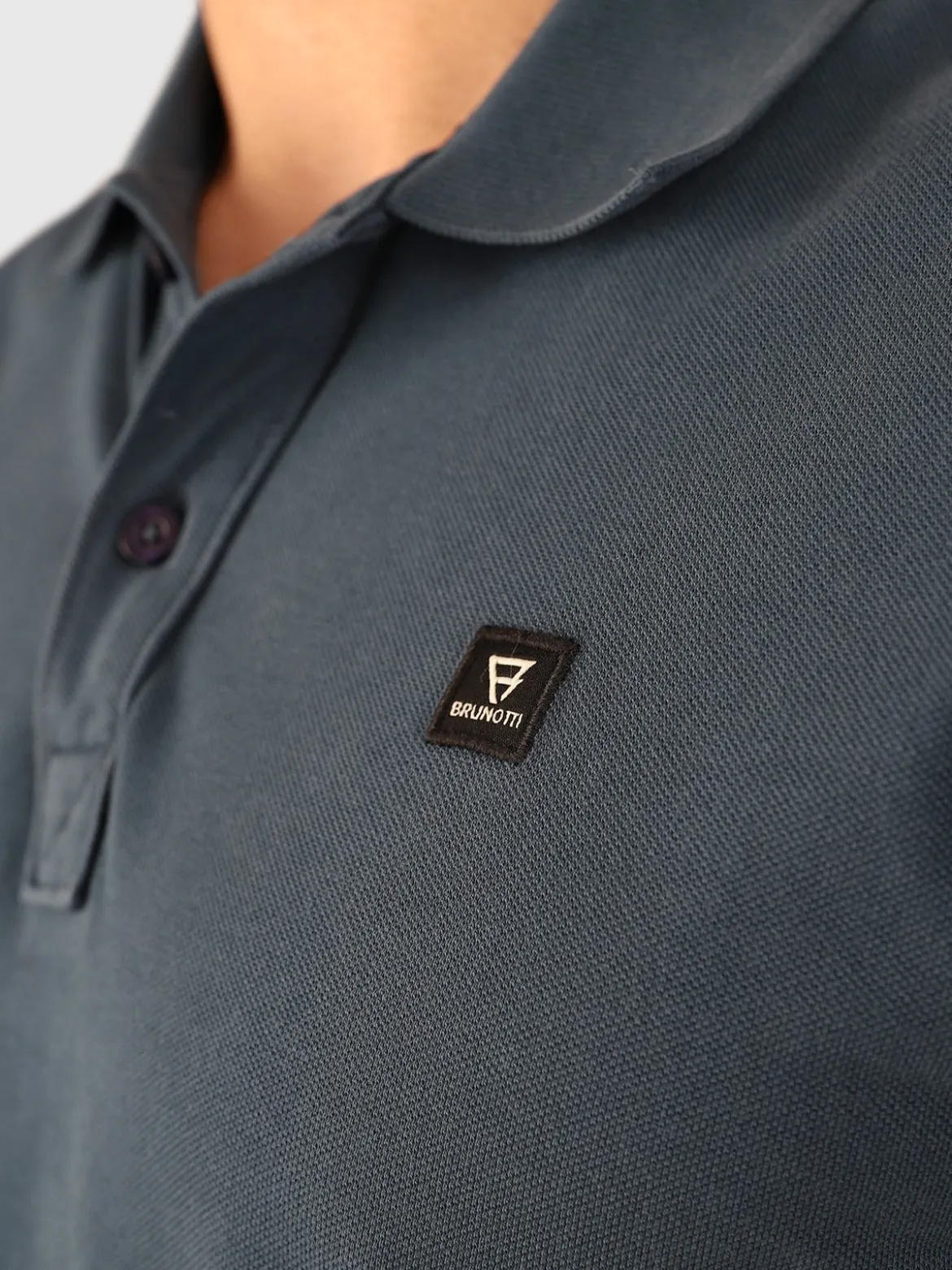 TavECO-N Heren Polo Shortsleeve | Blauw
