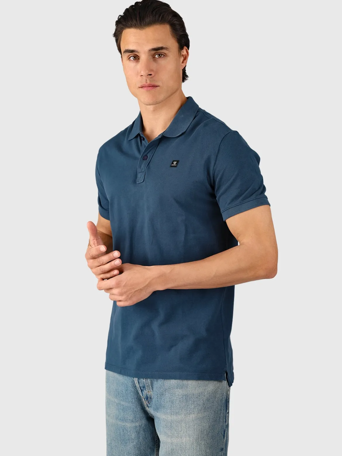 TavECO-N Heren Polo Shortsleeve | Blauw