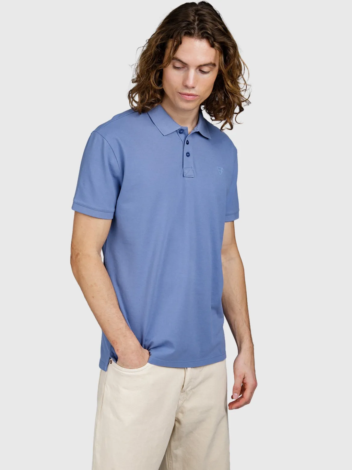 Tavico Heren Polo | Grayblue