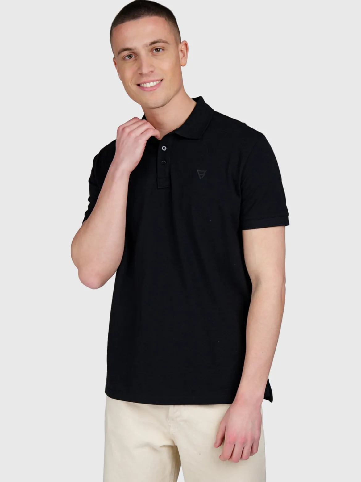 Tavico Heren Polo | Zwart