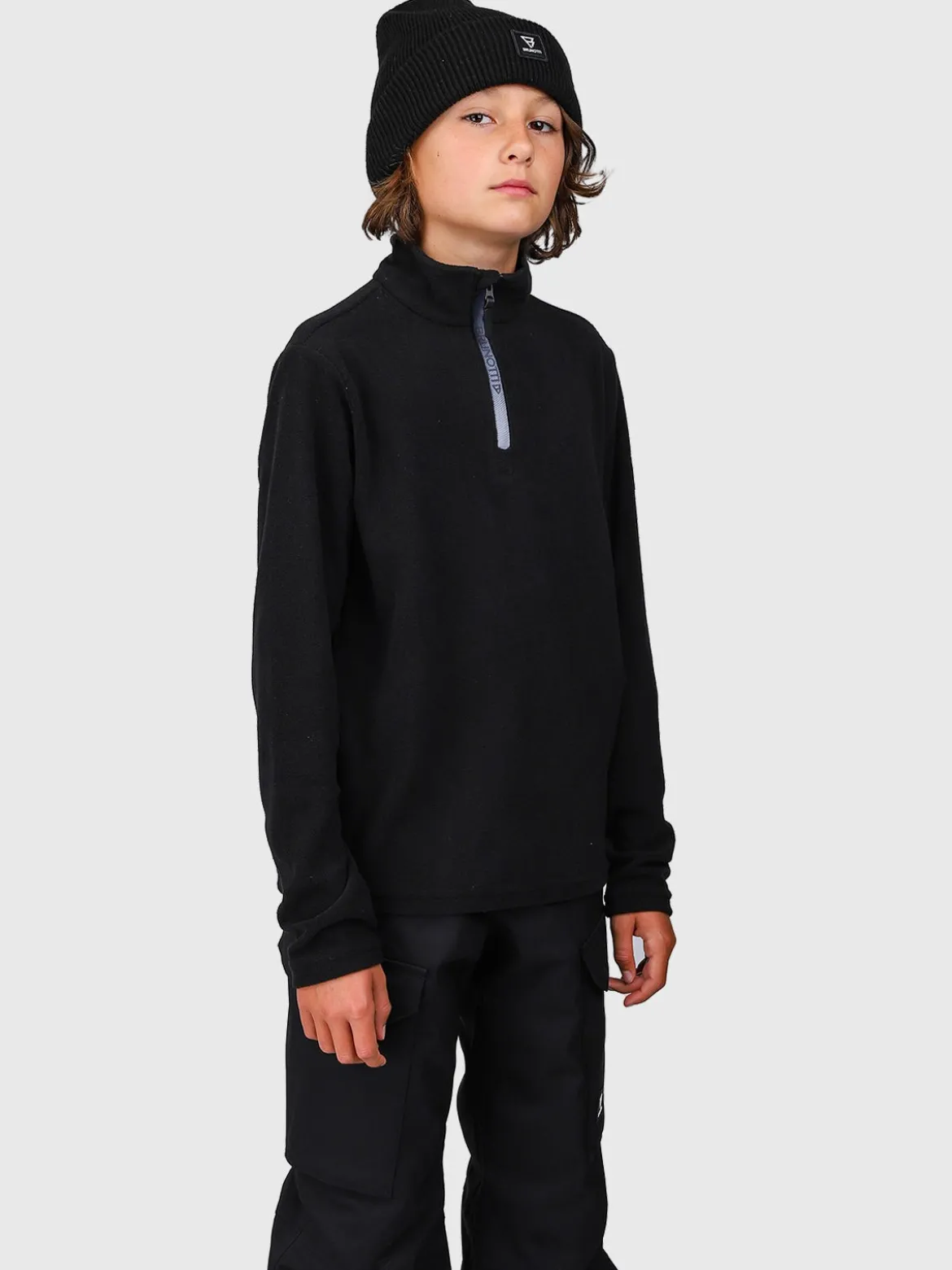 Tenny Boys Snow Fleece | Black