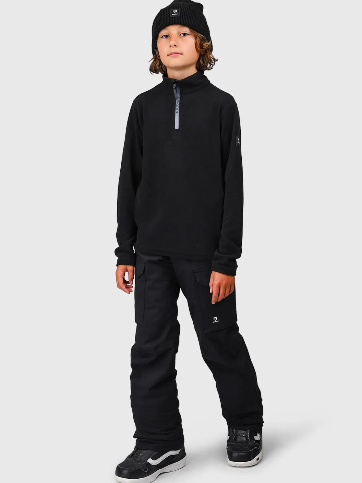 Tenny Boys Snow Fleece | Black
