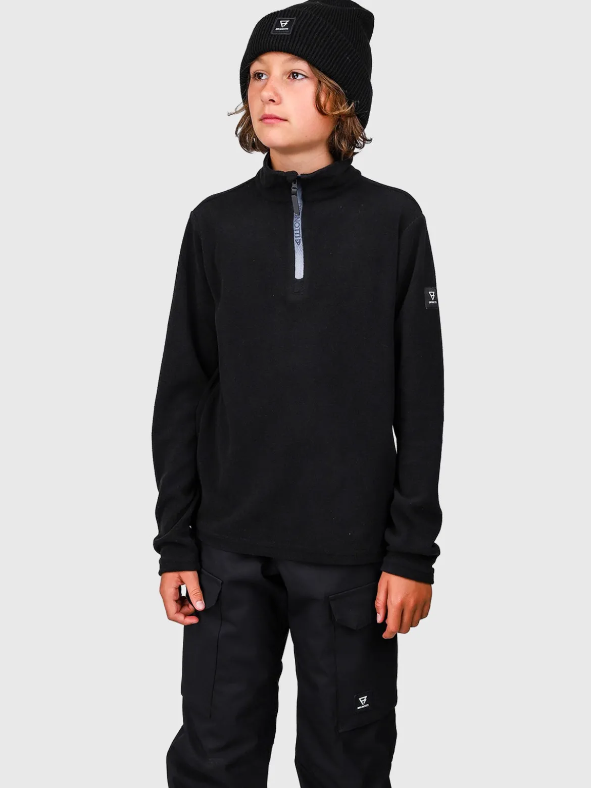 Tenny Boys Snow Fleece | Black