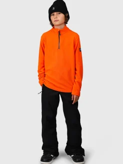 Tenny Jongens Fleece | Punch Orange