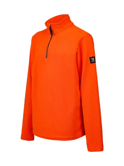 Tenny Jongens Fleece | Punch Orange