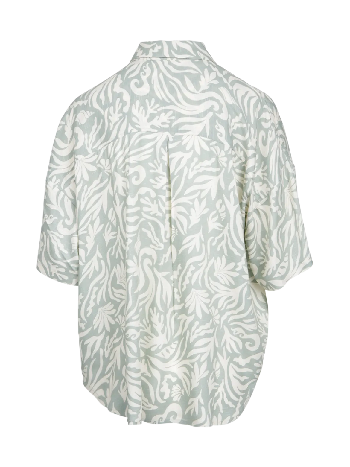 Teodhora Dames Shirt | Aqua Grey