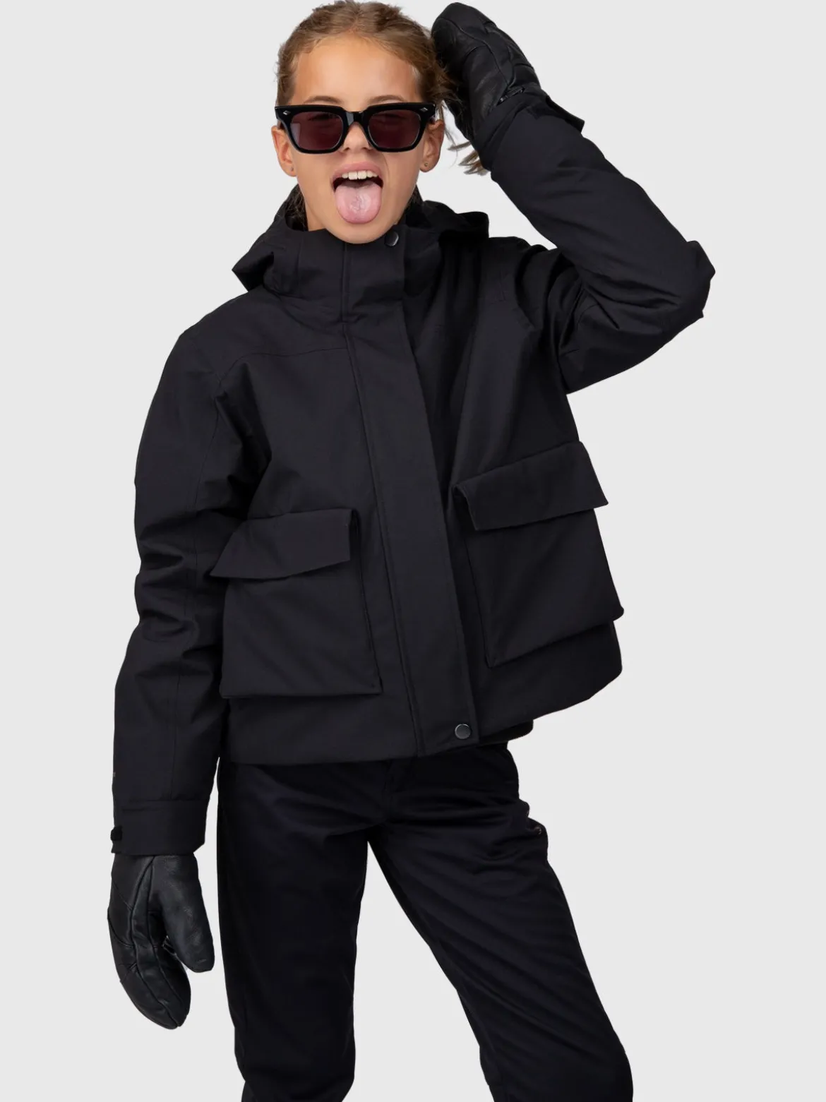 Terraski Meiden Ski Jas | Zwart