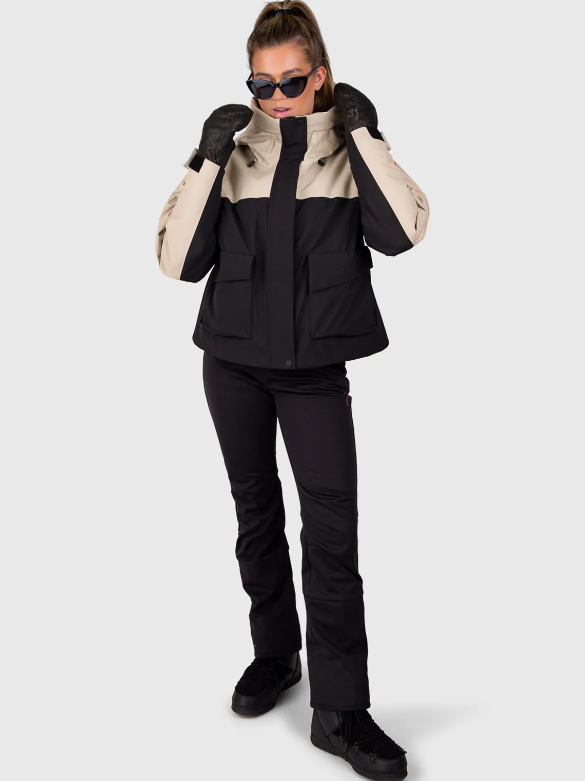 Terrea Dames Ski Jas | Zwart