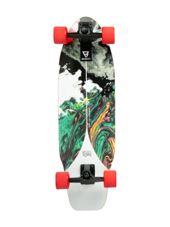 Tiedye Longboard | Groen