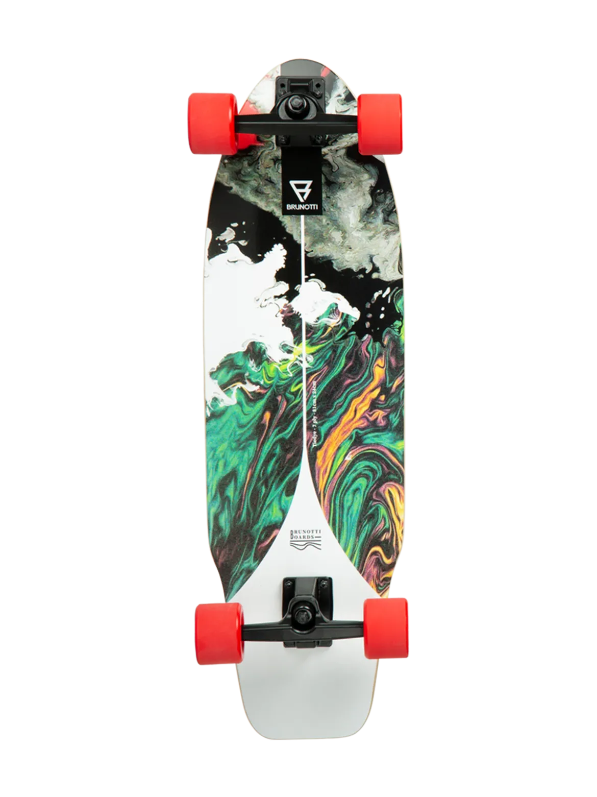 Tiedye Longboard | Groen
