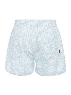 Toluca-Print Dames Zwem Shorts | Aqua Grey
