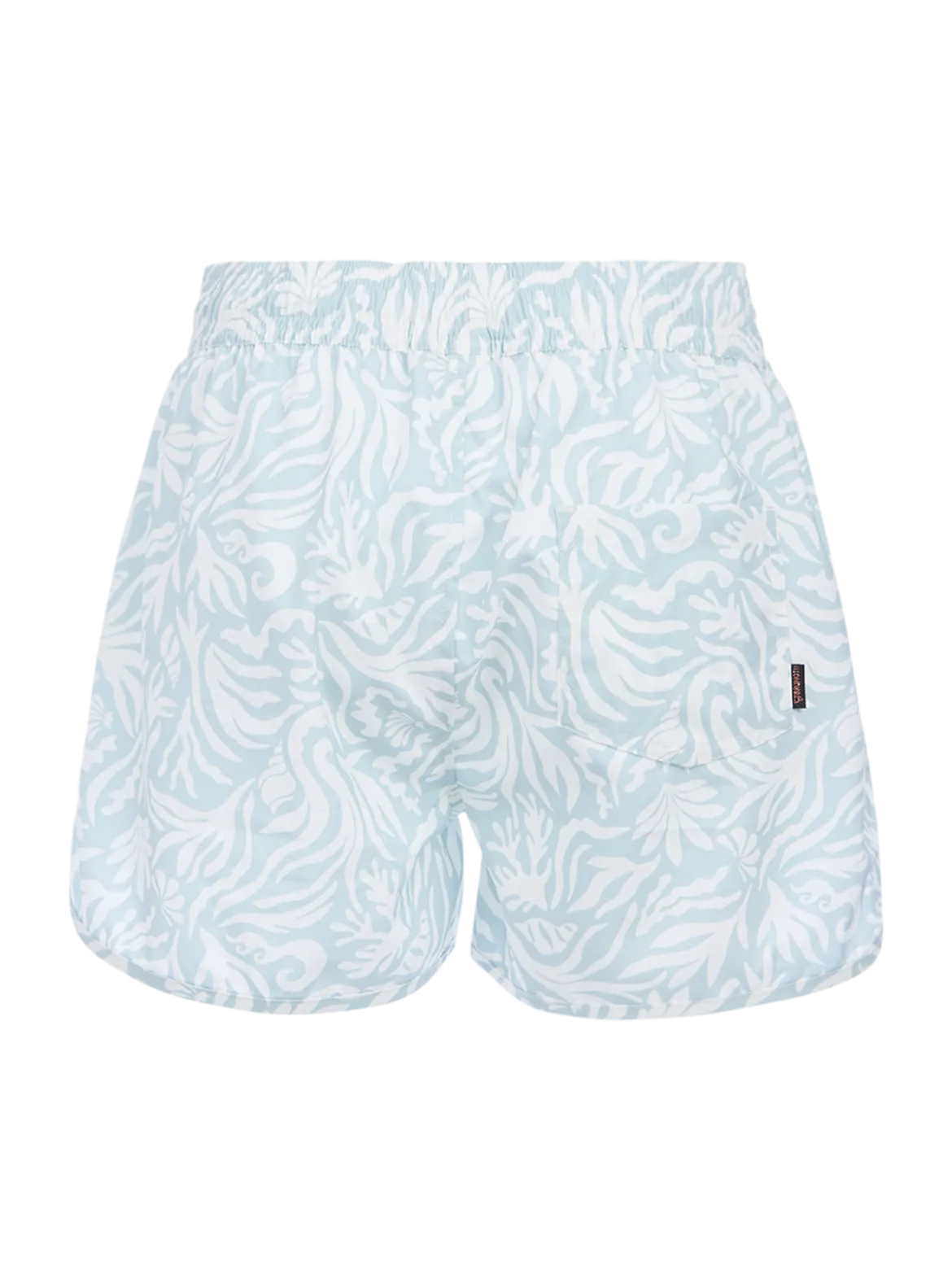 Toluca-Print Dames Zwem Shorts | Aqua Grey