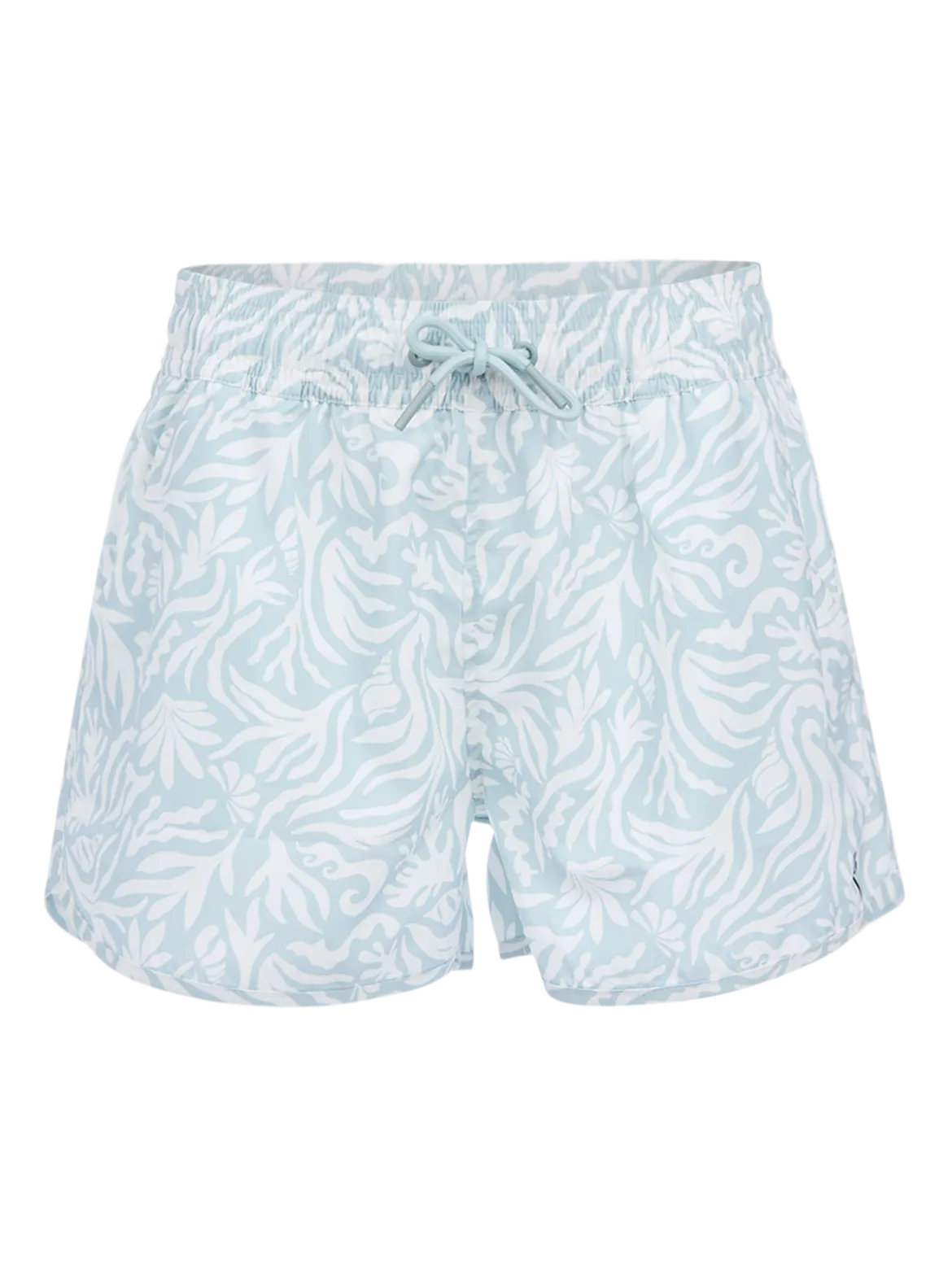 Toluca-Print Dames Zwem Shorts | Aqua Grey