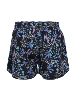 Toluca-Print Dames Zwem Shorts | Zwart