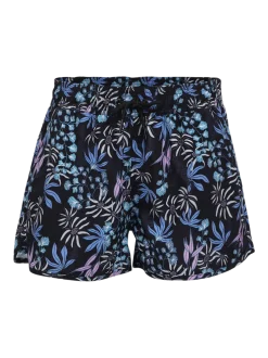 Toluca-Print Dames Zwem Shorts | Zwart