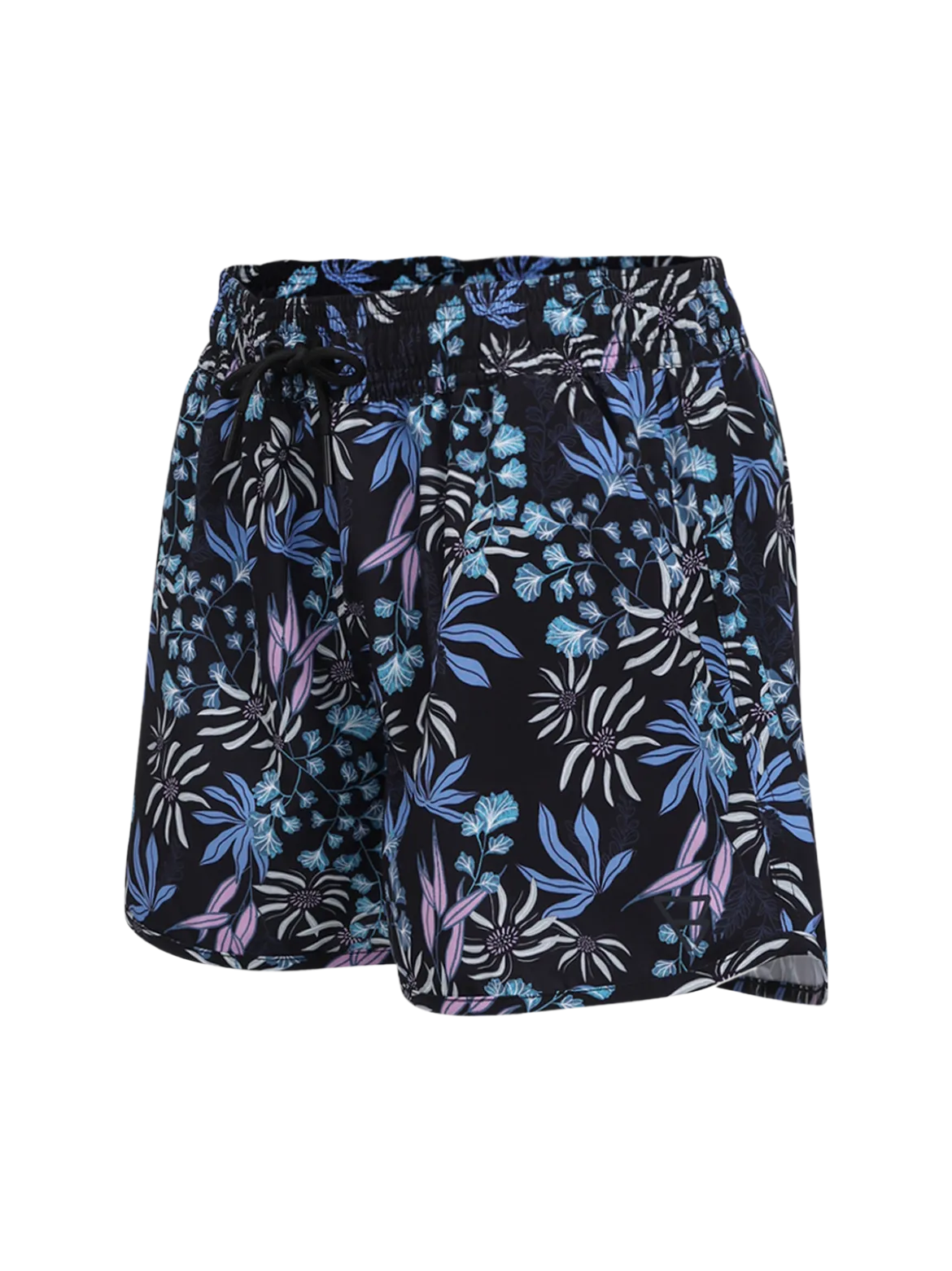 Toluca-Print Dames Zwem Shorts | Zwart