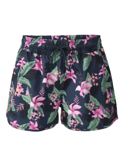 Toluca-Tropicana Dames Zwemshort | Indigo Blue