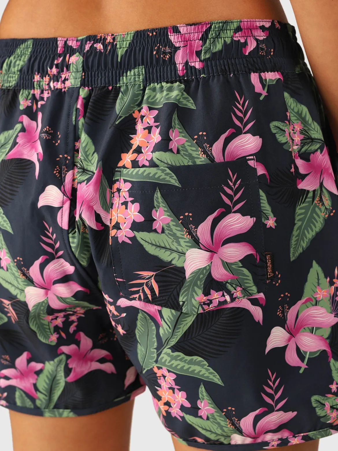 Toluca-Tropicana Dames Zwemshort | Indigo Blue