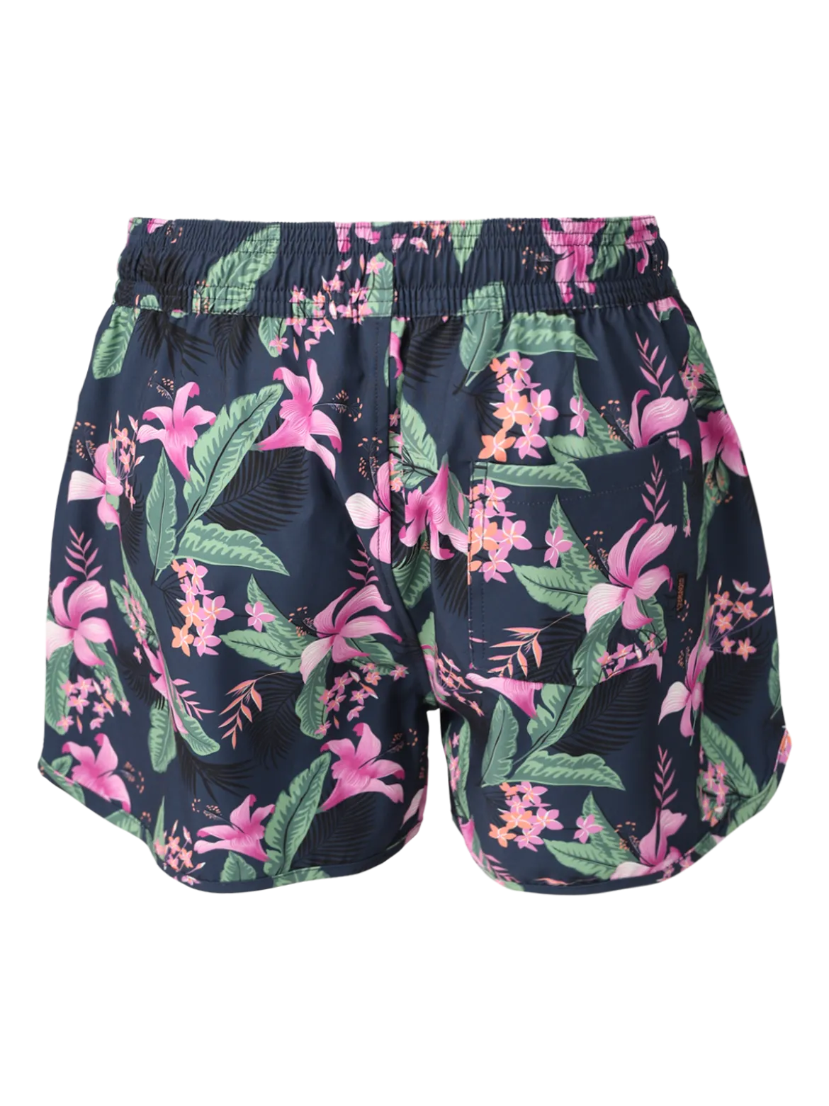 Toluca-Tropicana Dames Zwemshort | Indigo Blue