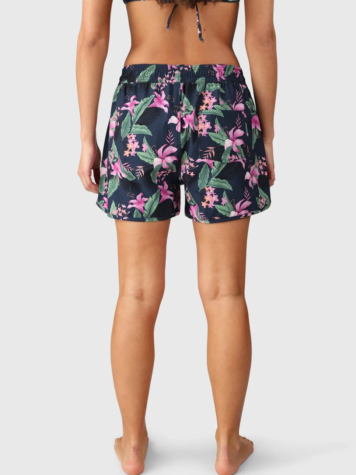 Toluca-Tropicana Dames Zwemshort | Indigo Blue