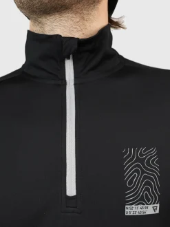 Torino Heren Polygiene Fleece | Zwart