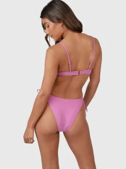 Tutaire-Rib Dames Beugel Bikini Set | Violet