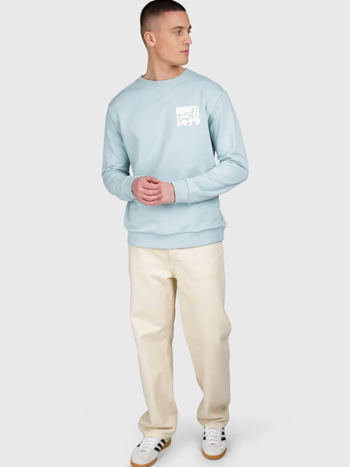 Vito Heren Sweater | Mist