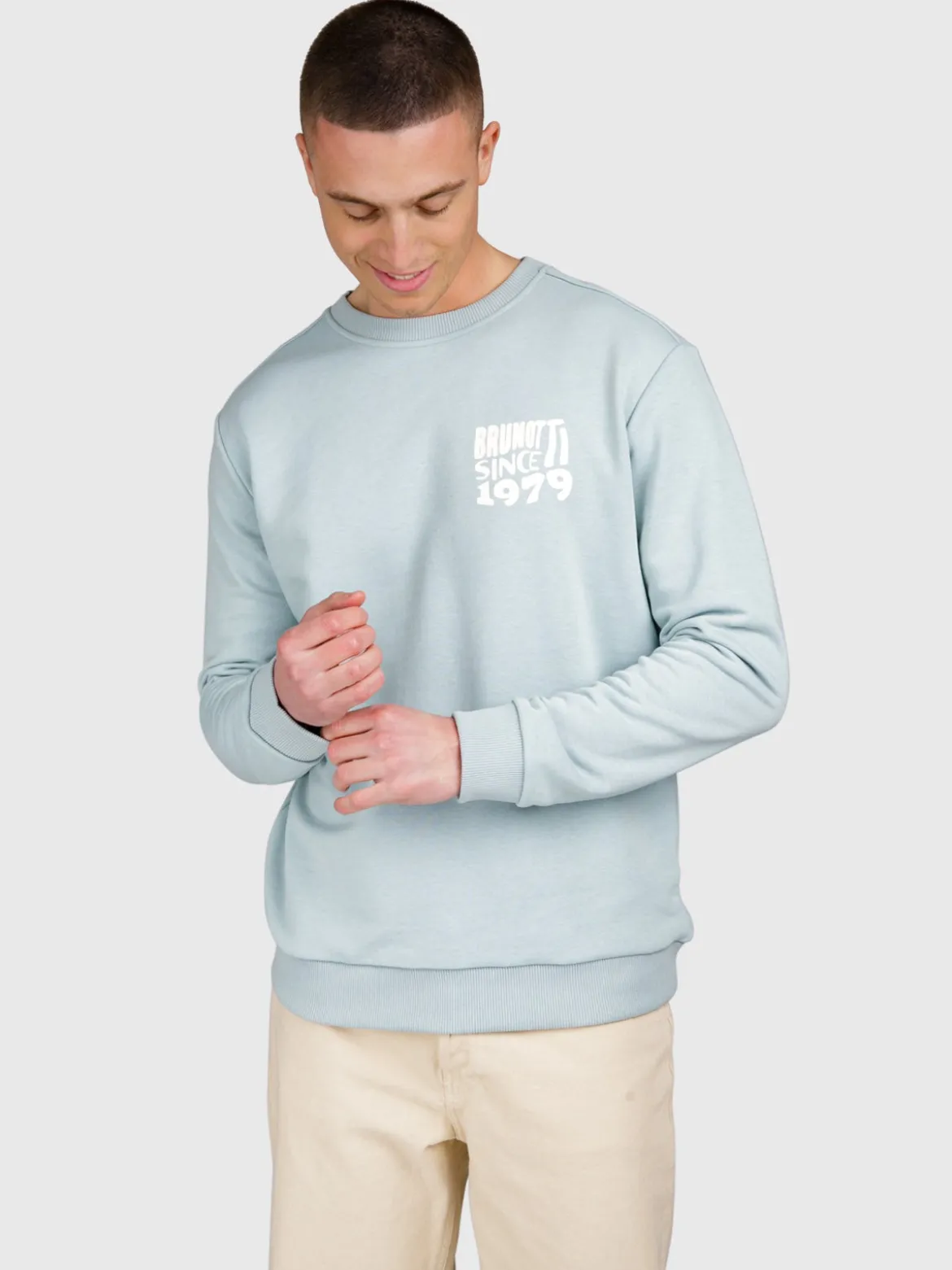 Vito Heren Sweater | Mist