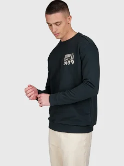Vito Heren Sweater | Pirate Black