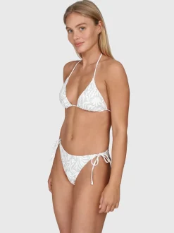 Vivienne-Print Dames Bikini | Aqua Grey
