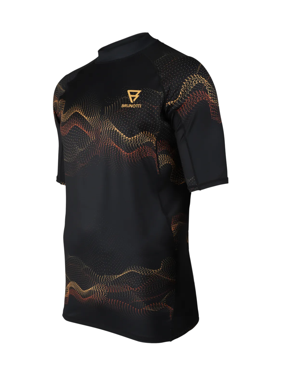 Waveguard-Water Men Rashguard | Pirate Black