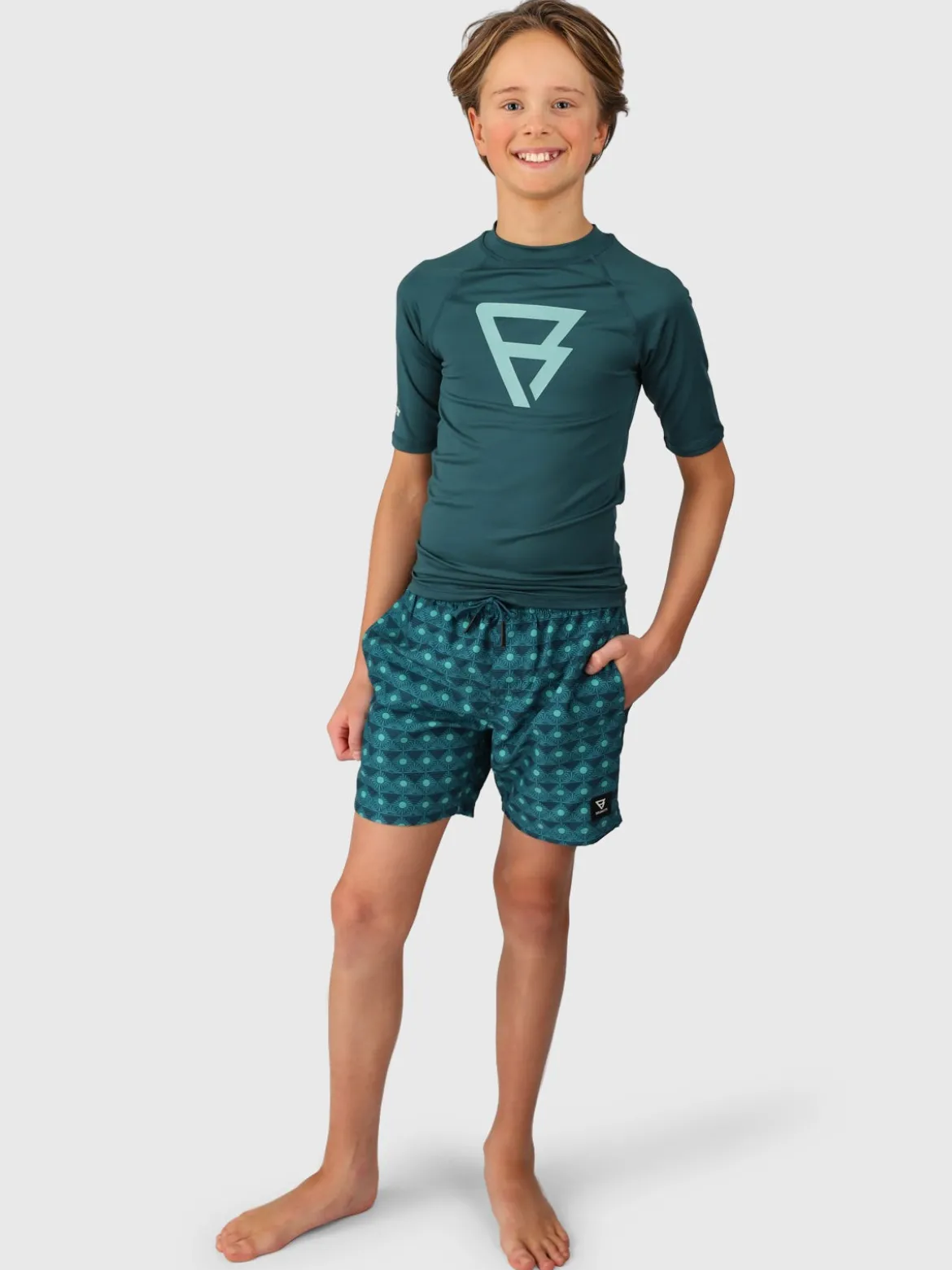 Waveguardy Boys Rashguard | Fuel Green