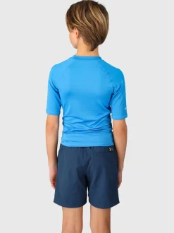Waveguardy Boys Rashguard | Neon Blue