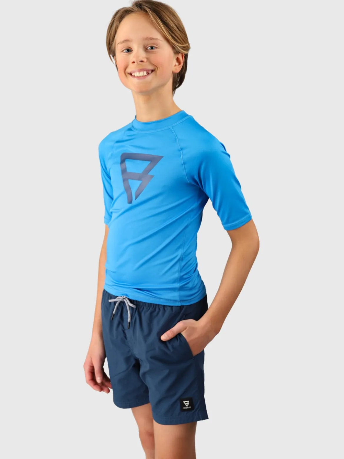 Waveguardy Boys Rashguard | Neon Blue