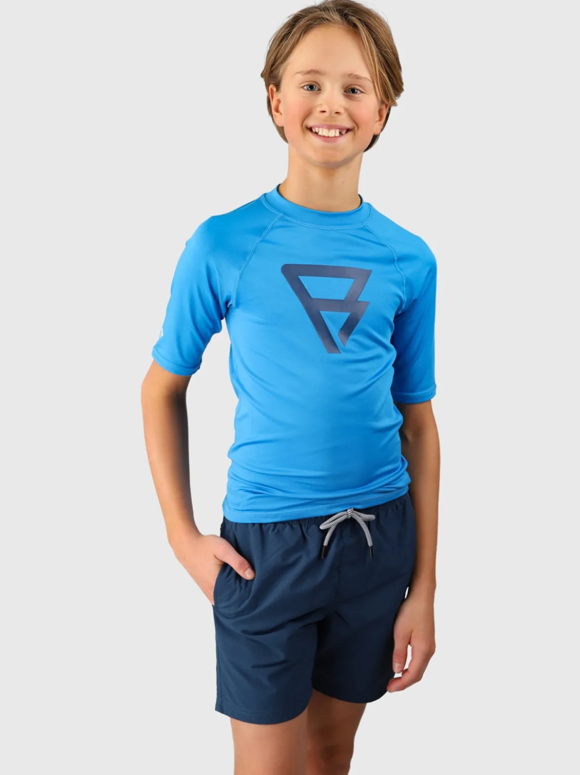 Waveguardy Boys Rashguard | Neon Blue