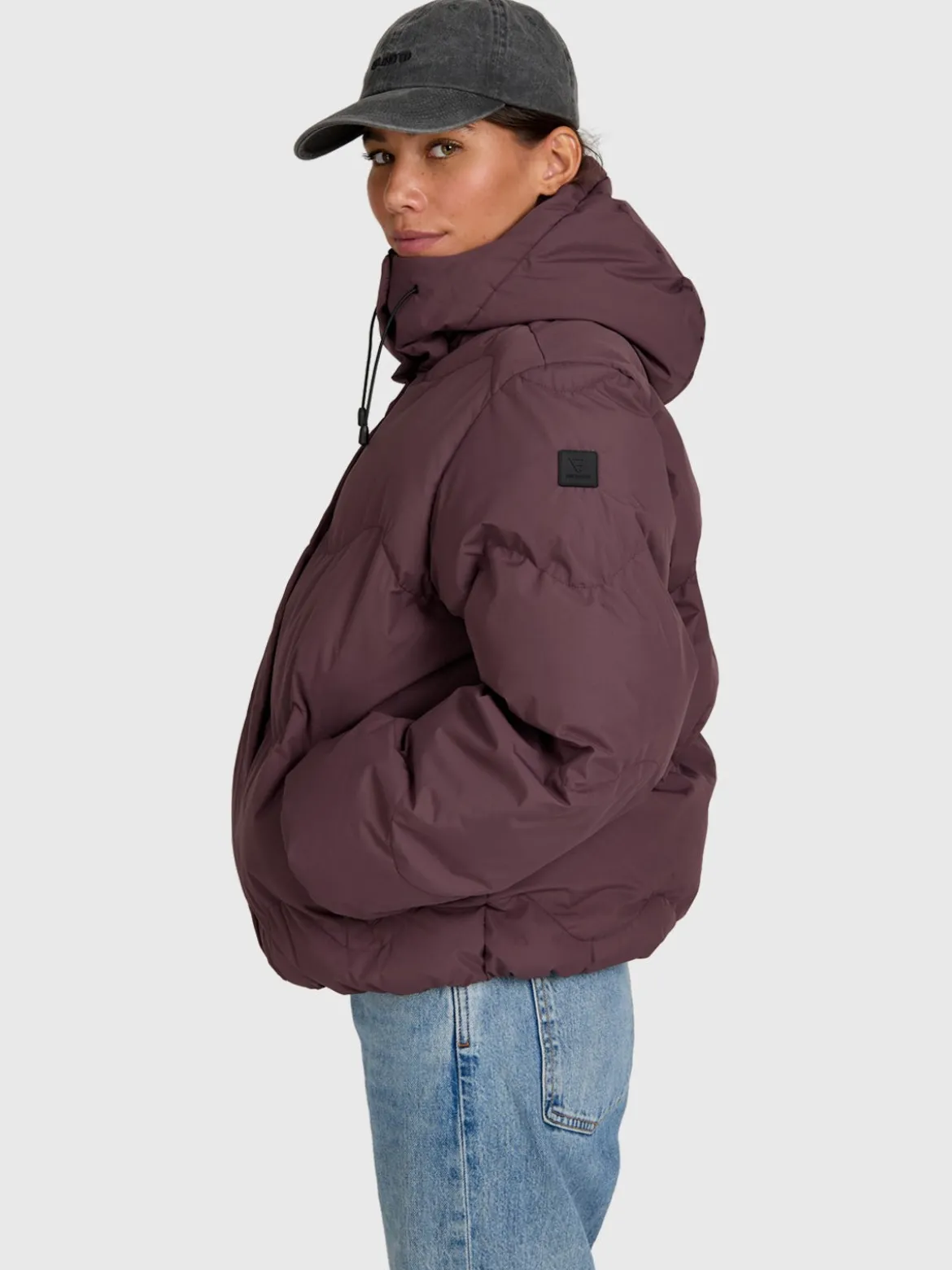 Wave Women Jacket | Raisin