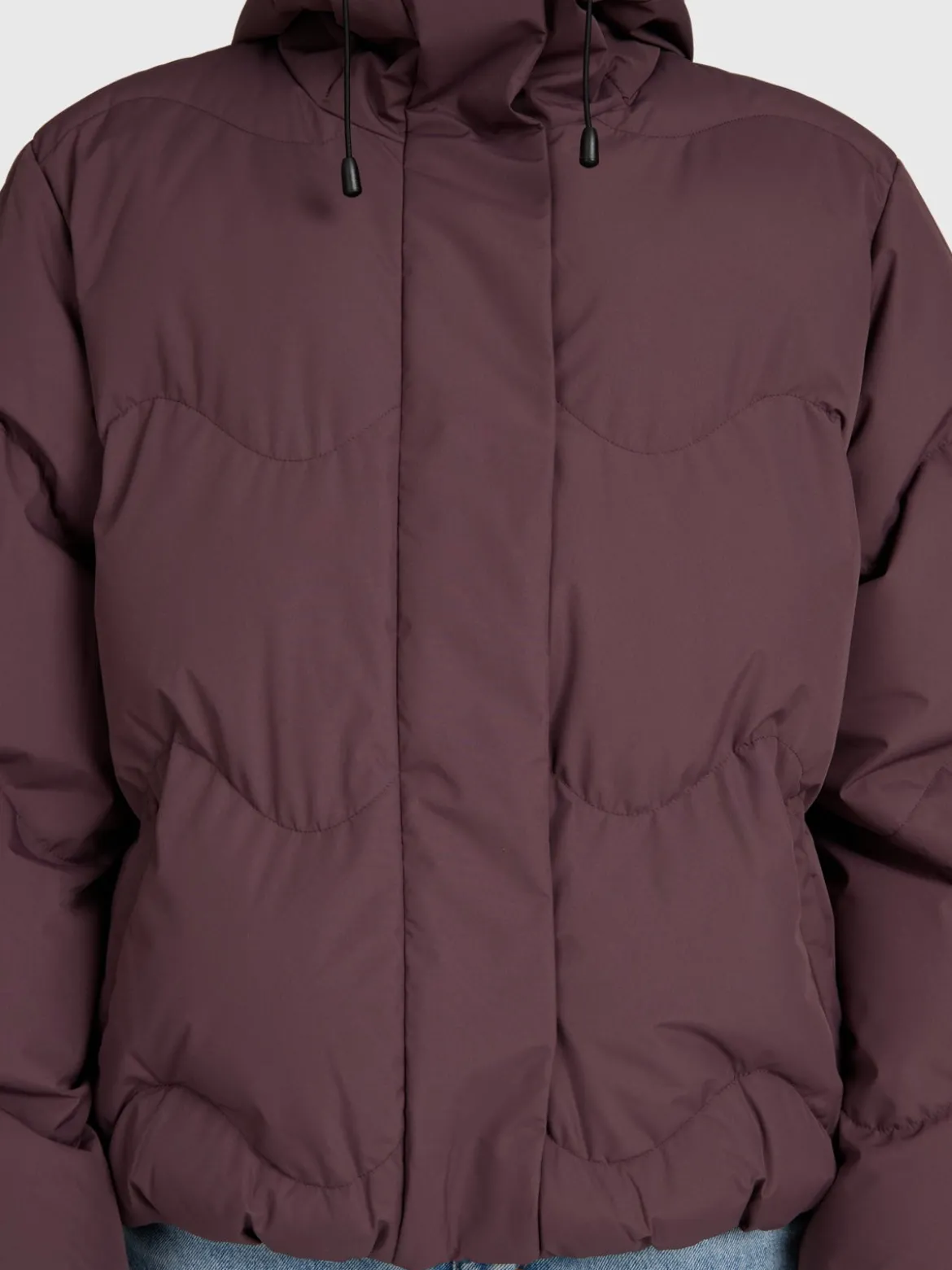 Wave Women Jacket | Raisin