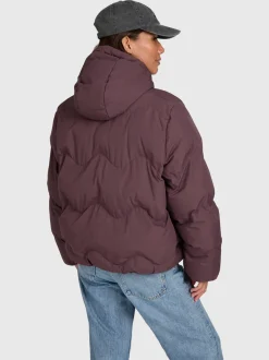 Wave Women Jacket | Raisin