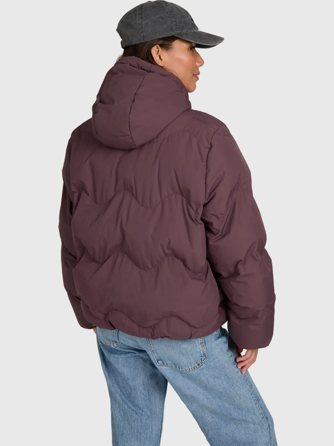 Wave Women Jacket | Raisin