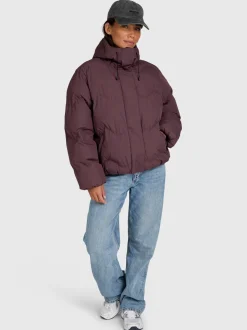 Wave Women Jacket | Raisin