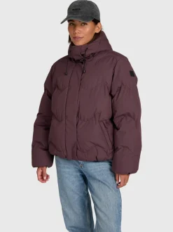 Wave Women Jacket | Raisin