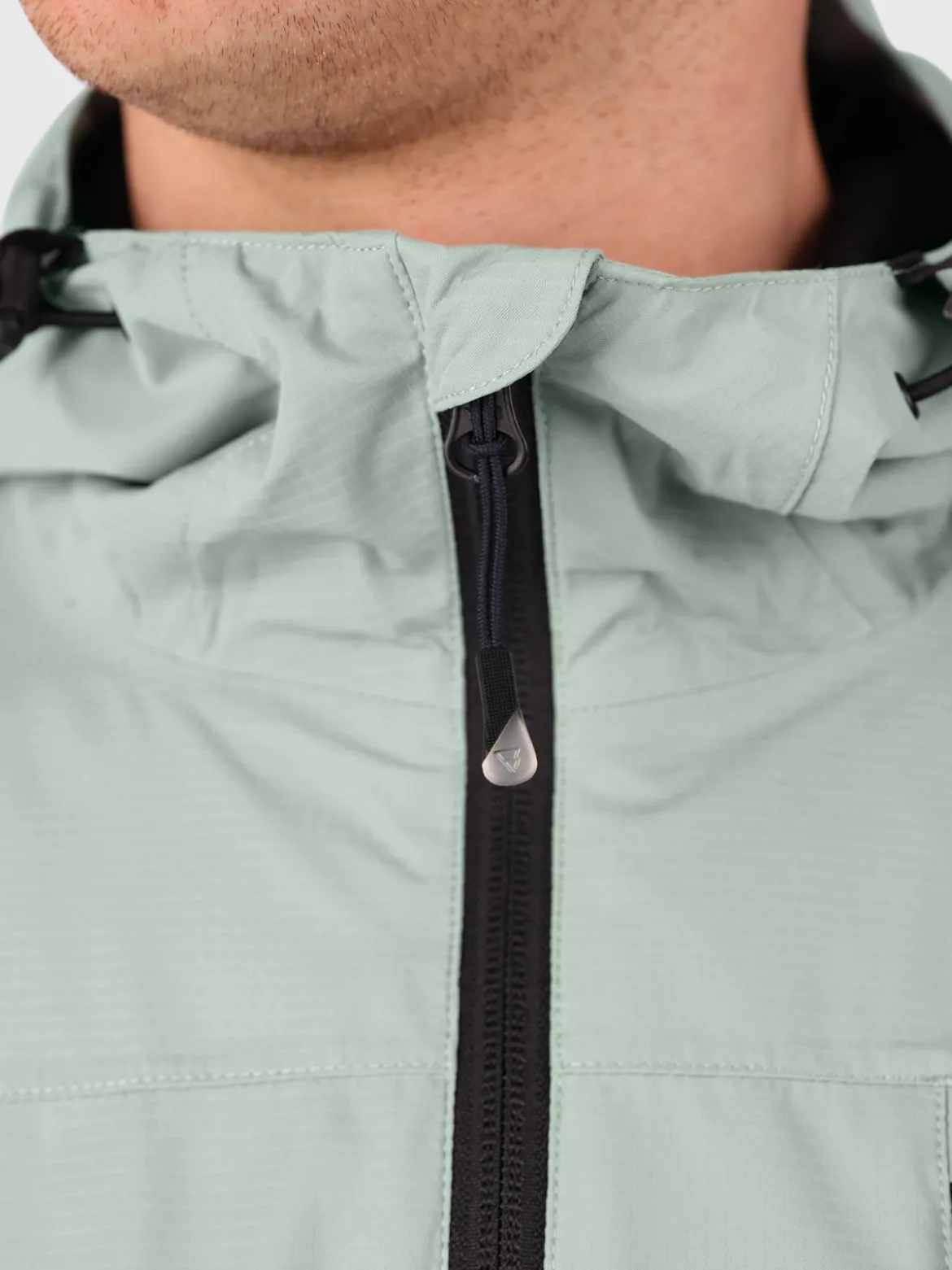 Weylin Heren Regenjas | Jet Grey