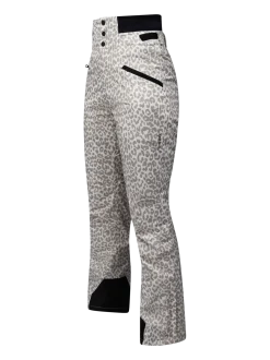 Whitewater-Print Women Snow Pants | Leopard Snow