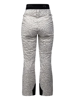 Whitewater-Print Women Snow Pants | Leopard Snow